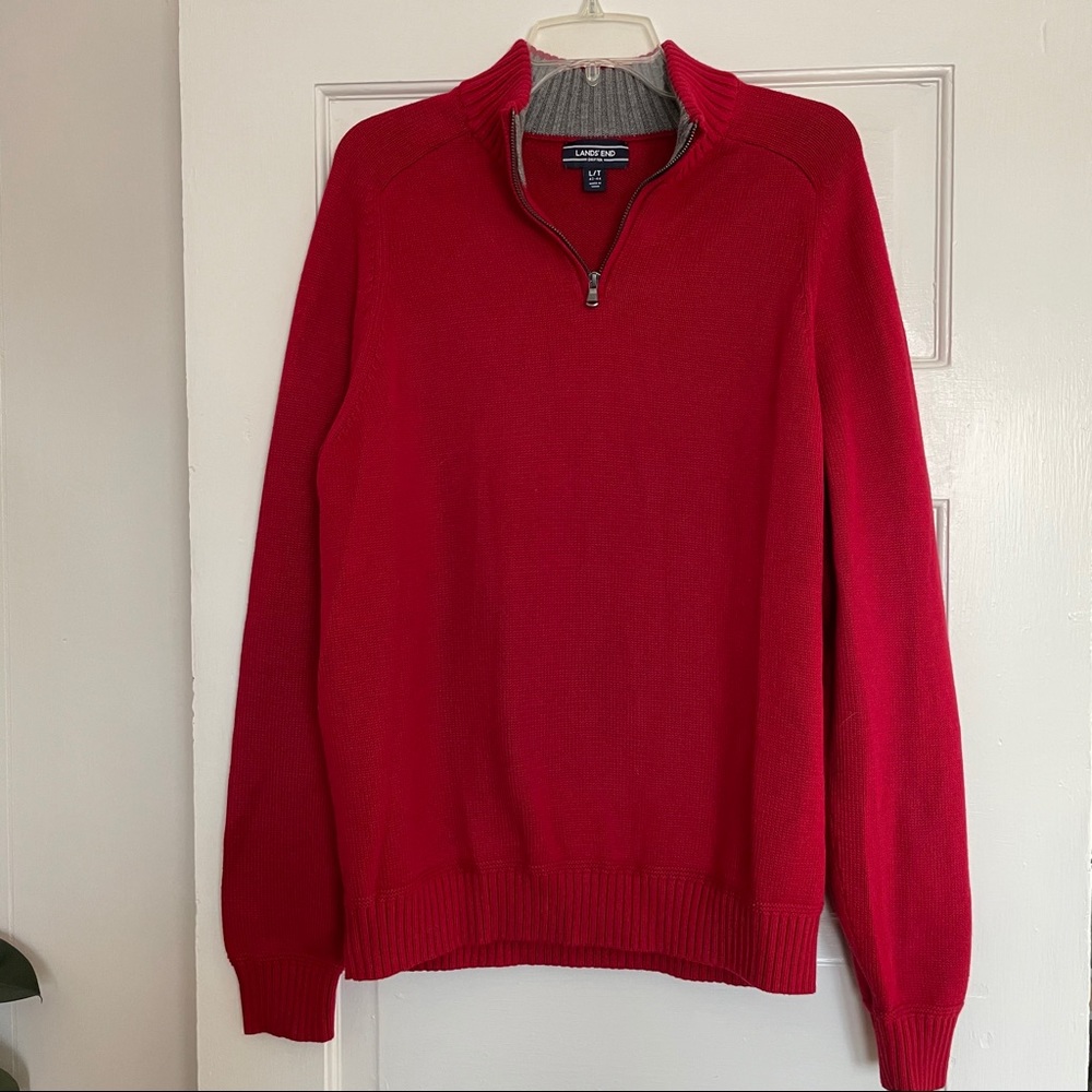 Men’s Quarter-zip Sweater
